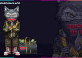 draw custom character cartoon style, character ilustration for clothing brand